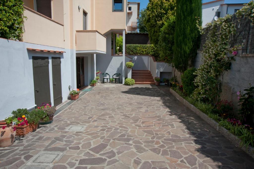 Budynek, w którym mieści się apartament