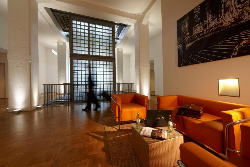 Posezení v ubytování Gästeresidenz PelikanViertel