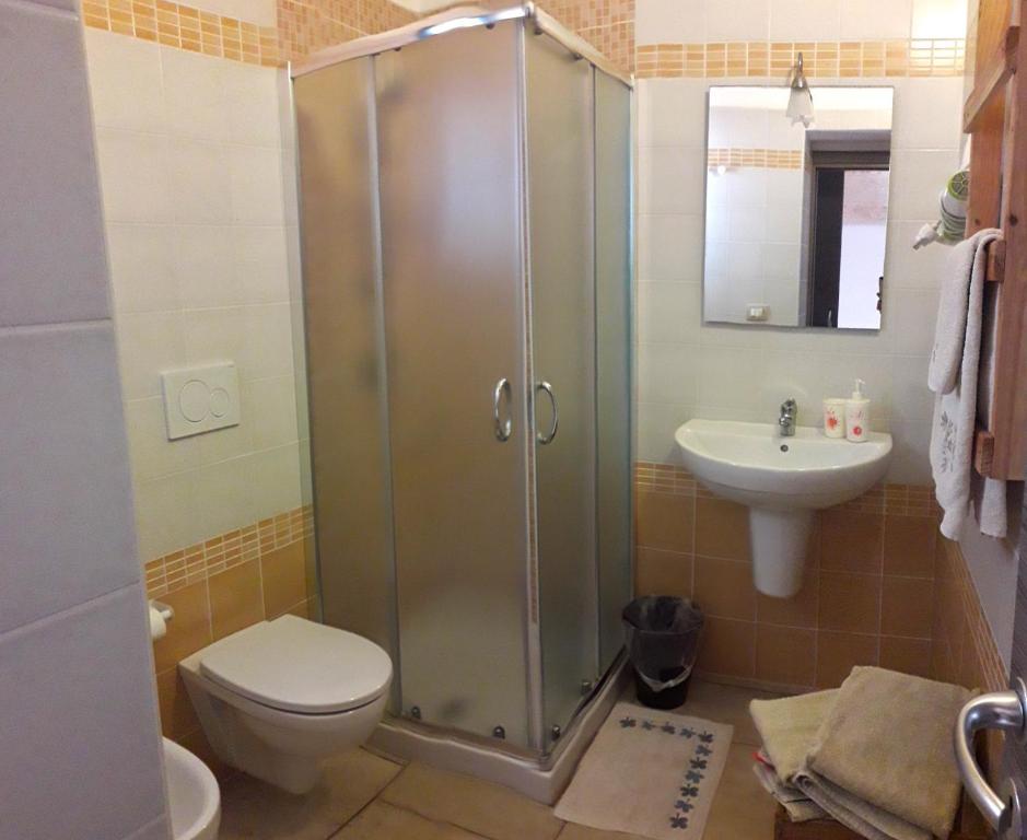 Łazienka w obiekcie Residence Spadalunga