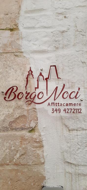 Certifikát, hodnocení, plakát nebo jiný dokument vystavený v ubytování Borgo Noci