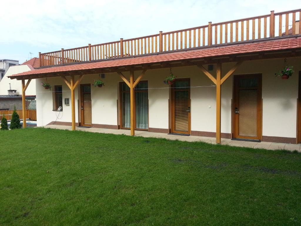 Budova, kde se penzion nachází
