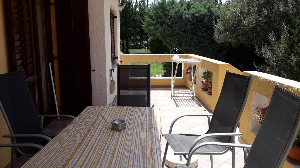 Balkón alebo terasa v ubytovaní Apartman Pavla