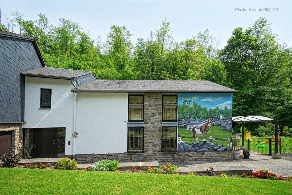 Zahrada ubytování Gîte les gadlis