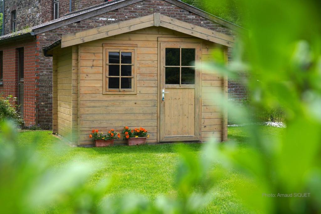 Zahrada ubytování Gîte les gadlis