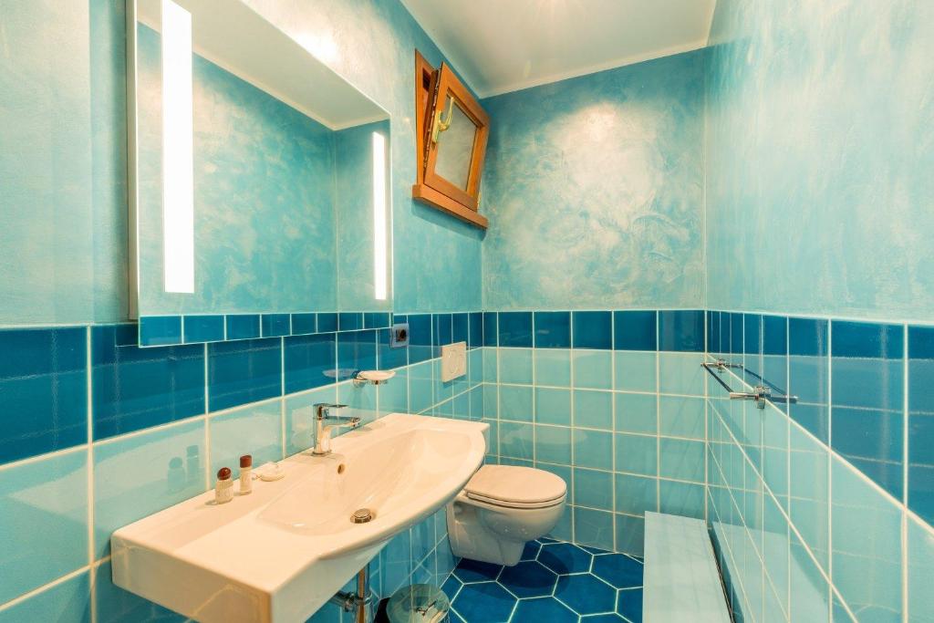 Koupelna v ubytování Hotel Sa Cheya Relais & Spa