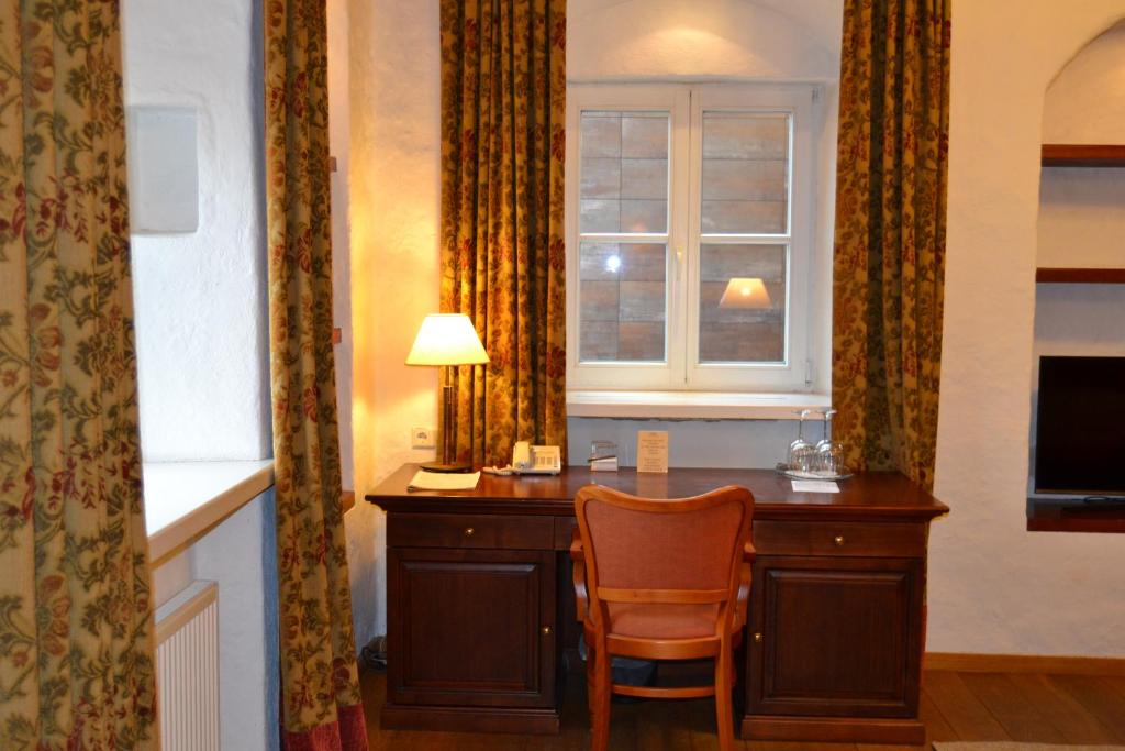 Posezení v ubytování Daugirdas Old City Hotel