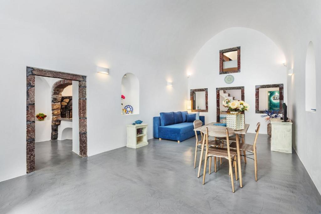Posezení v ubytování Casa d'Argento