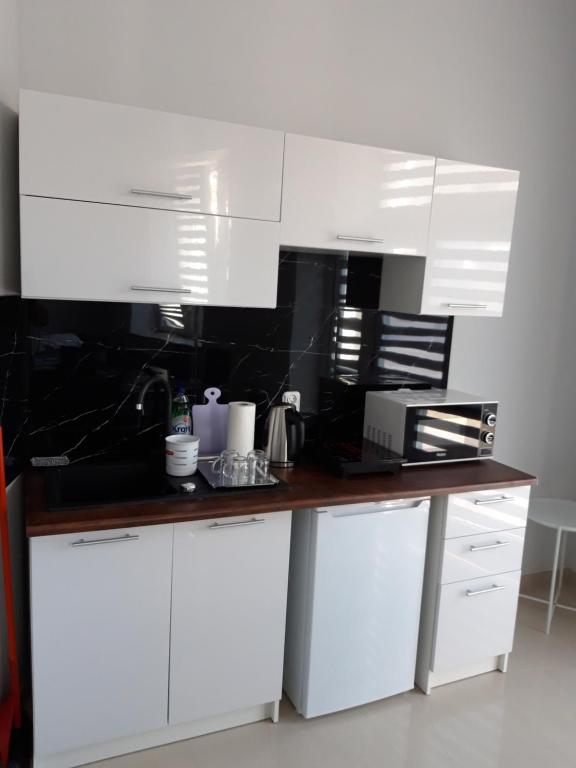 Kuchnia lub aneks kuchenny w obiekcie Apartamenty Polna