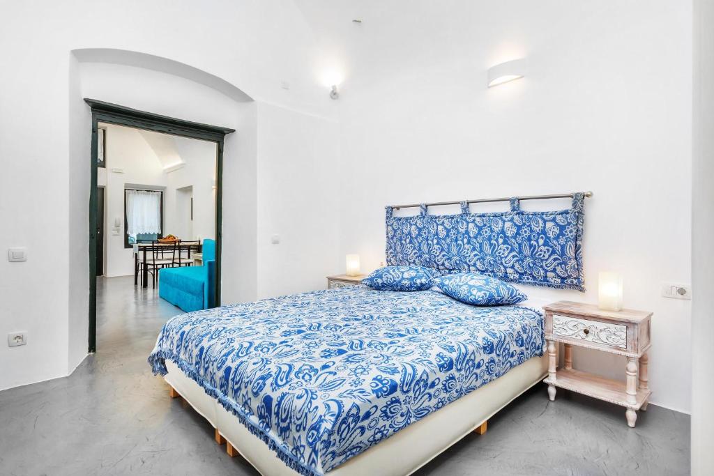 Postel nebo postele na pokoji v ubytování Casa d'Argento