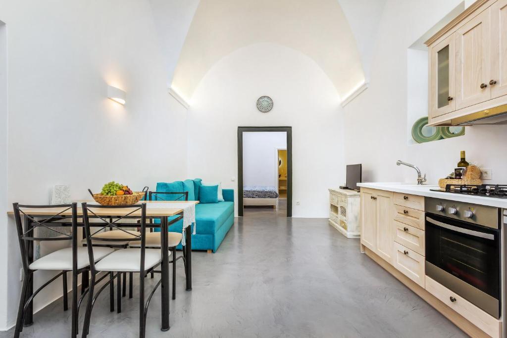 Kuchyň nebo kuchyňský kout v ubytování Casa d'Argento