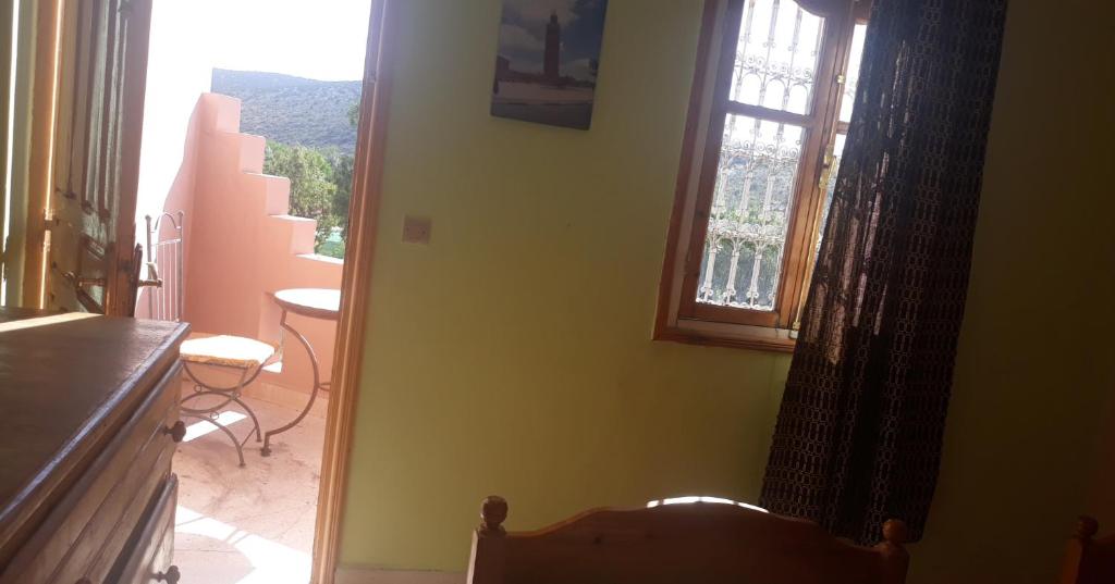 Posezení v ubytování Ecolodge Espace Tamount