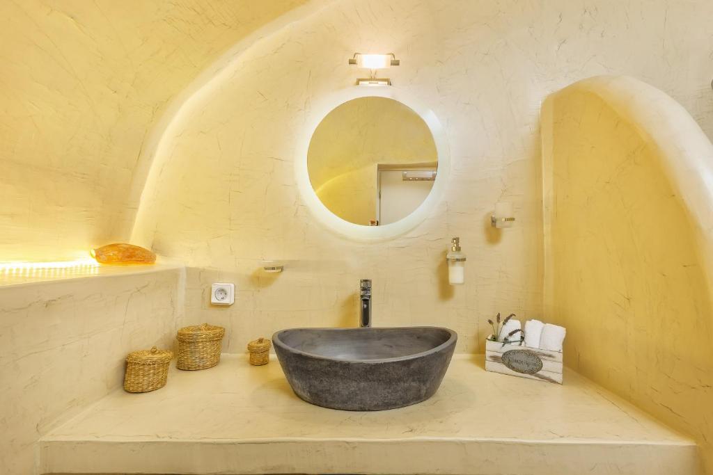 Koupelna v ubytování Casa d'Argento