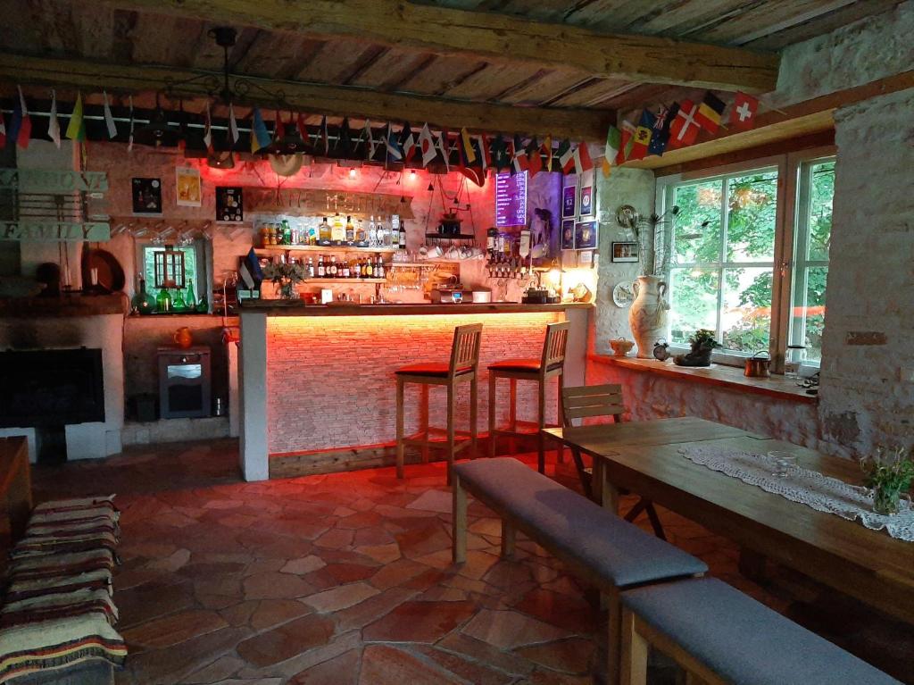 Lounge nebo bar v ubytování Kardoni Puhkelaager