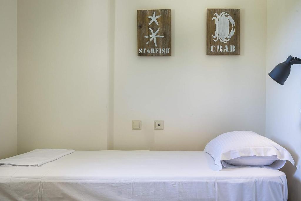 Postel nebo postele na pokoji v ubytování Sky Apartment