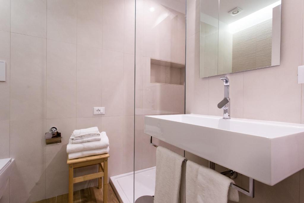 Koupelna v ubytování B&B Maria Rosaria