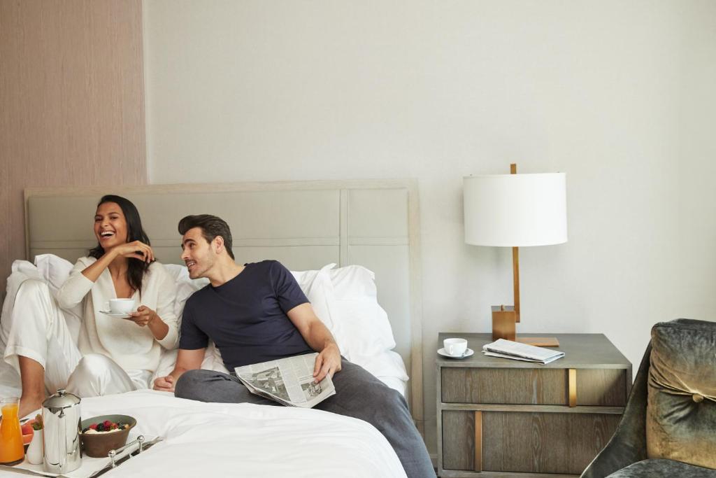Hóspedes ficando em Four Seasons Hotel New York Downtown