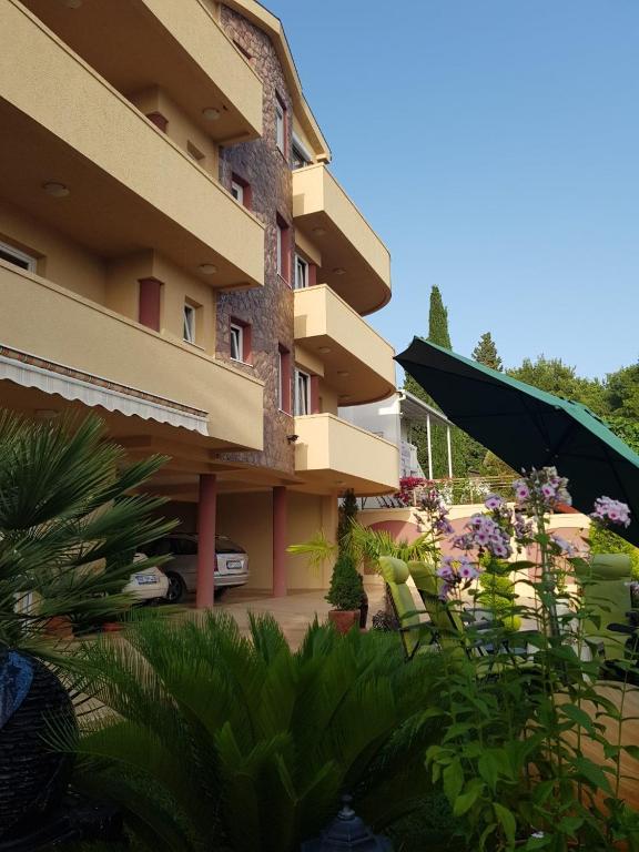 Zahrada ubytování Villa Jupok