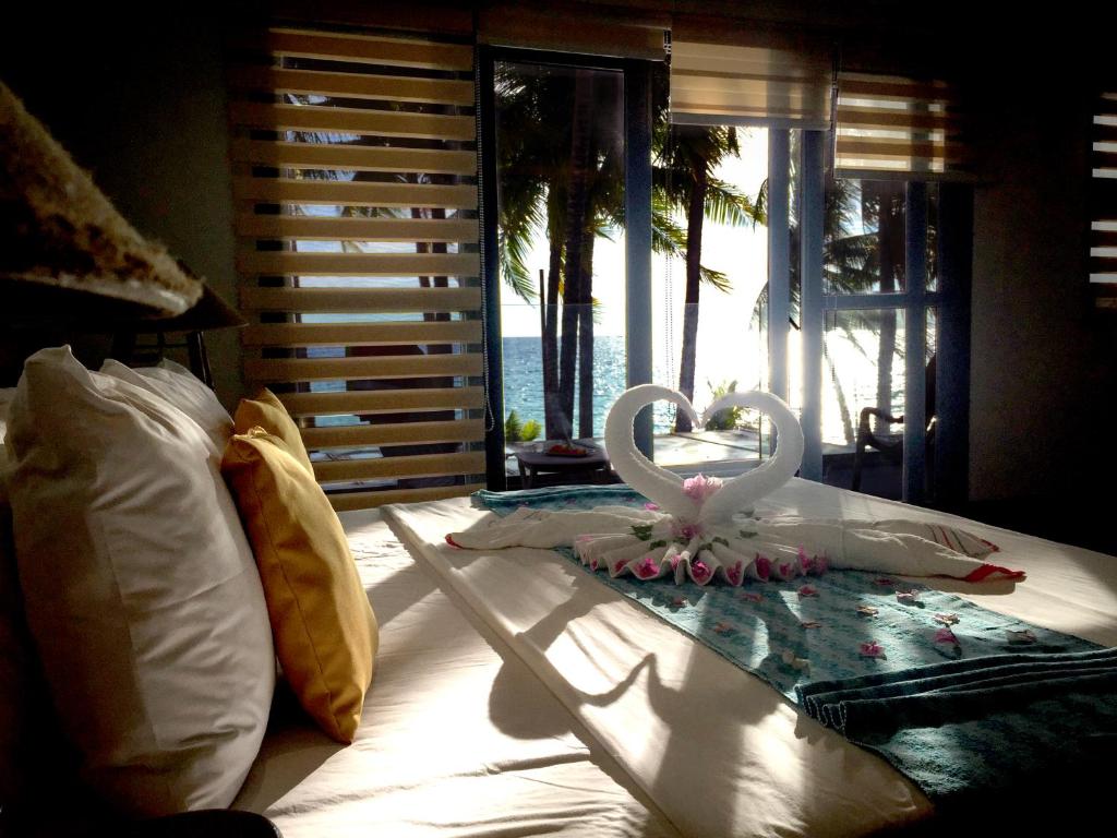 Posezení v ubytování 357 Boracay Resort