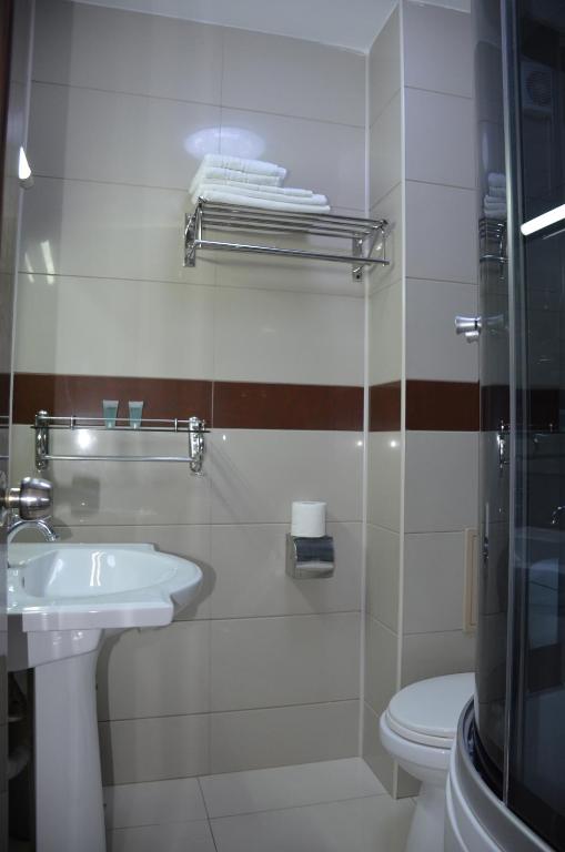 Koupelna v ubytování SmartHouse