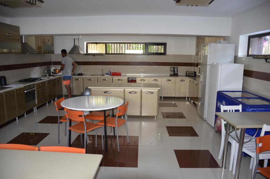 Kuchyň nebo kuchyňský kout v ubytování SmartHouse