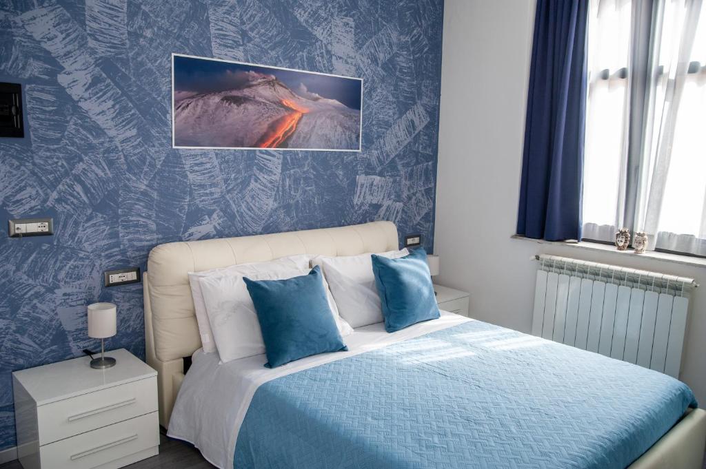 Posteľ alebo postele v izbe v ubytovaní Casa del Marchese B&B