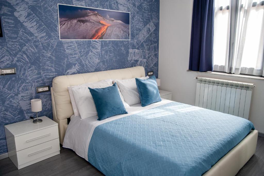 Posteľ alebo postele v izbe v ubytovaní Casa del Marchese B&B