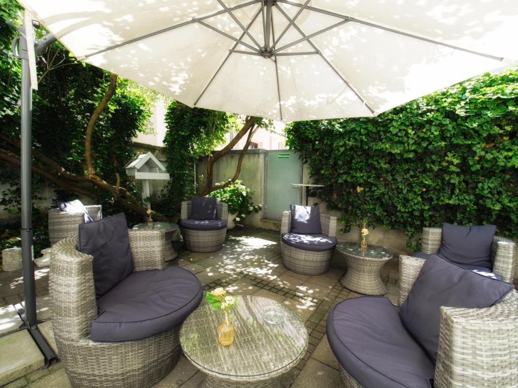 Posezení v ubytování Hotel Kraft