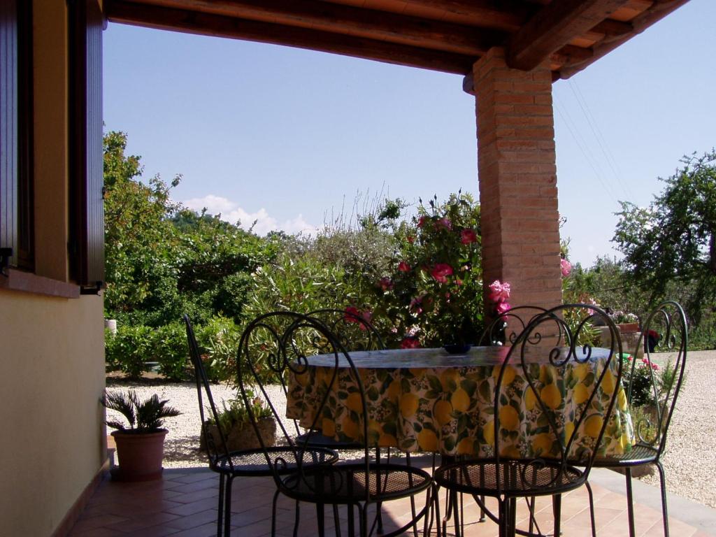 Vonkajšia záhrada v ubytovaní Agriturismo Casale del Contadino