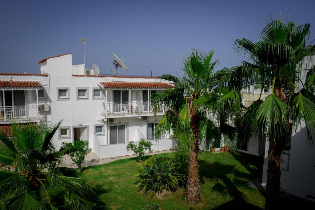 Zahrada ubytování Ammos Apartments
