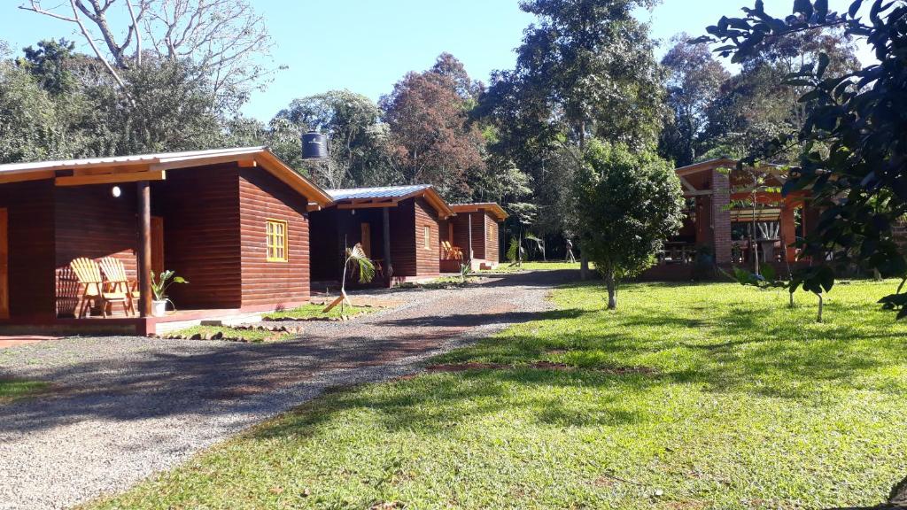 Zahrada ubytování Cabañas La Quinta