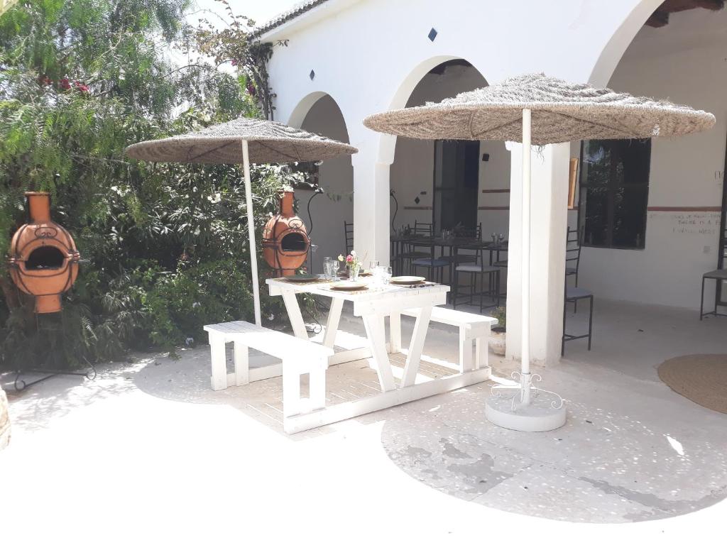 Patio nebo venkovní prostory v ubytování la fromagerie essaouira