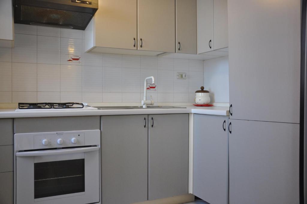 Kuchyň nebo kuchyňský kout v ubytování Casa Lucia