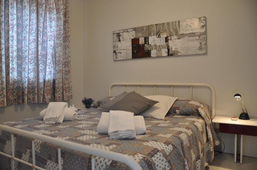 Postel nebo postele na pokoji v ubytování Casa Lucia