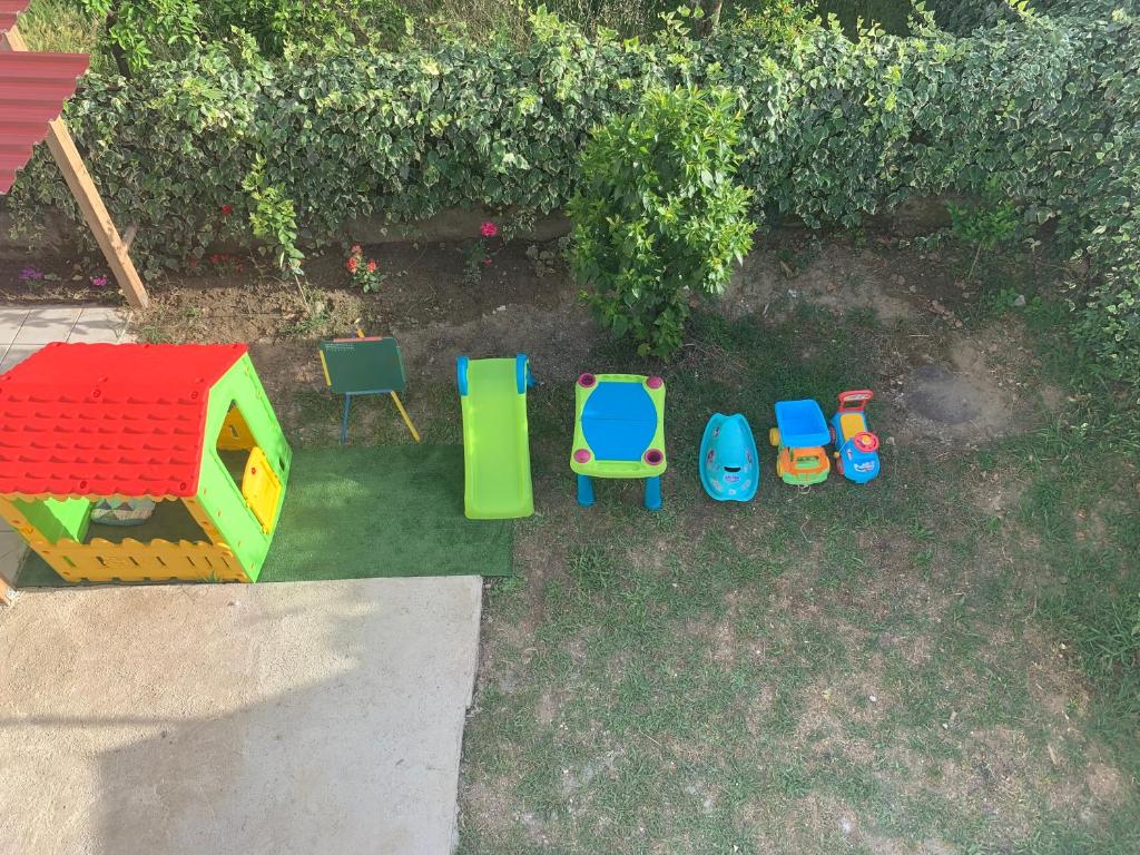 Zahrada ubytování Apartments Dibra