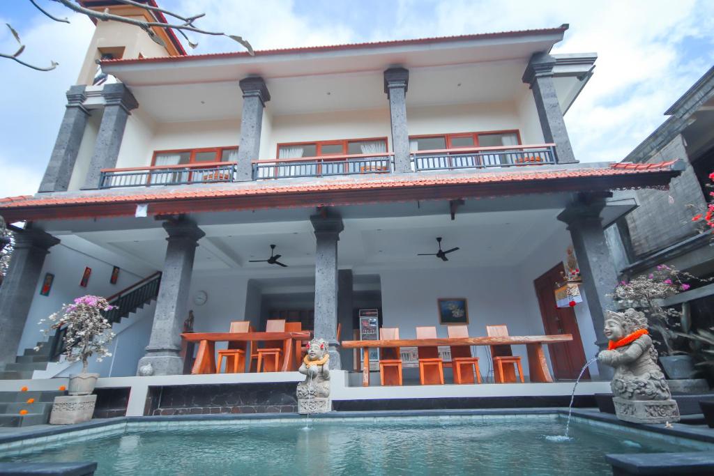 Bazén v ubytování Satya House Ubud nebo v jeho okolí