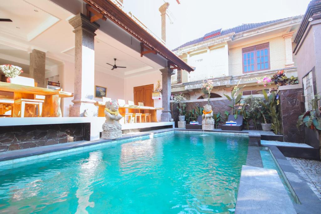 Bazén v ubytování Satya House Ubud nebo v jeho okolí