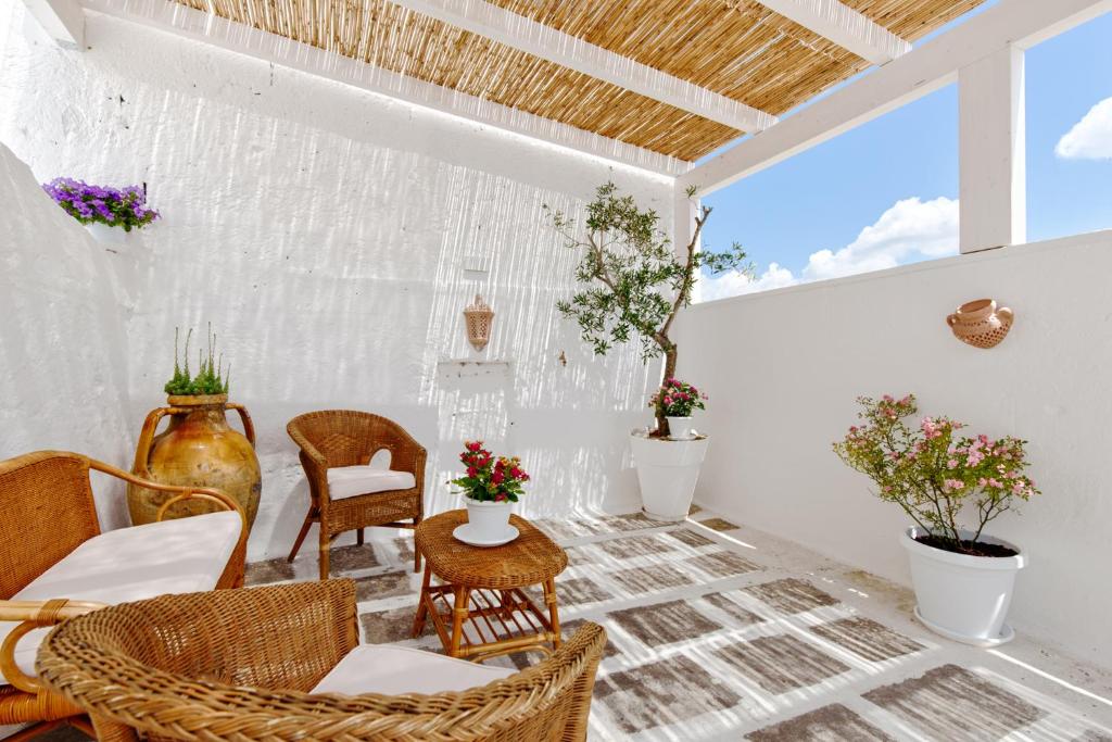 Posezení v ubytování Sacratum B&B Suite Spa