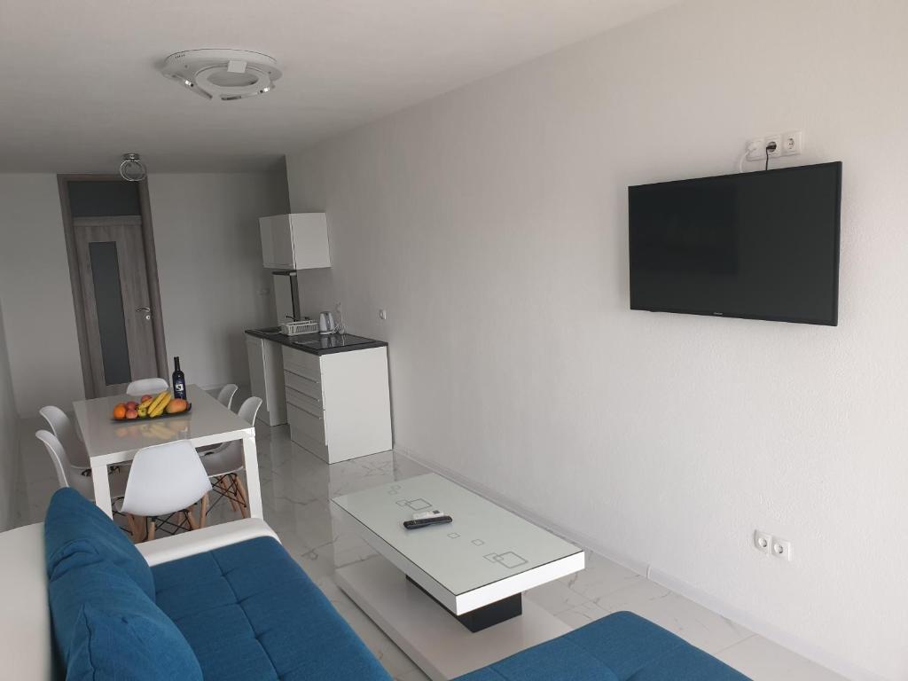 TV a/nebo společenská místnost v ubytování Villa Anamaria
