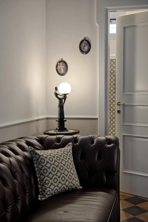 Posezení v ubytování Sacratum B&B Suite Spa