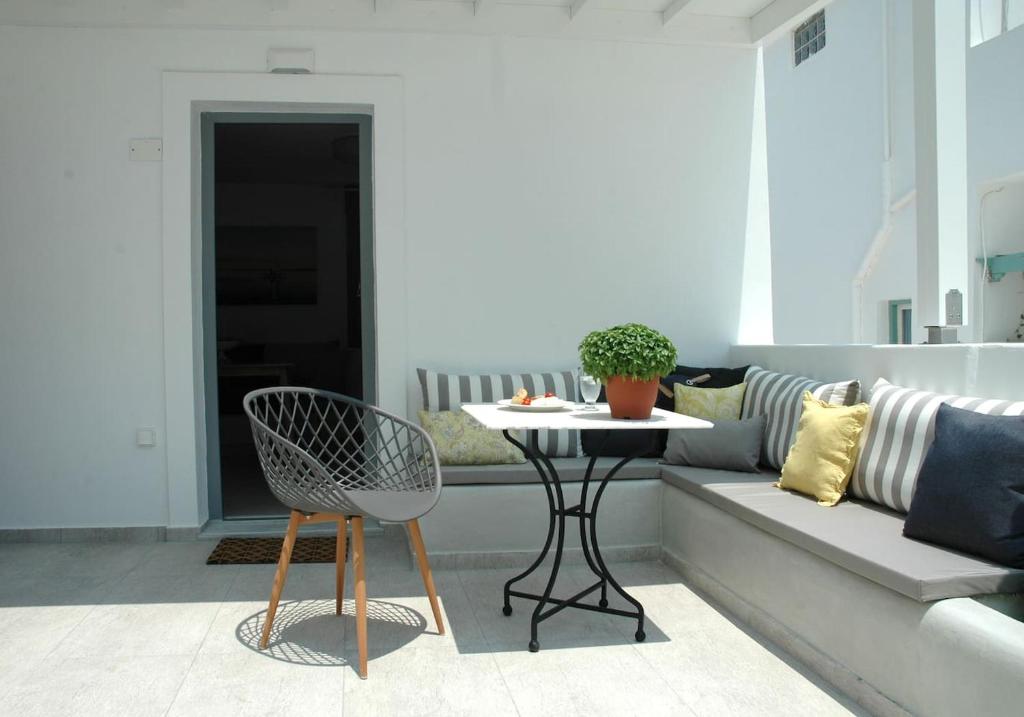 Posezení v ubytování Kalypso House