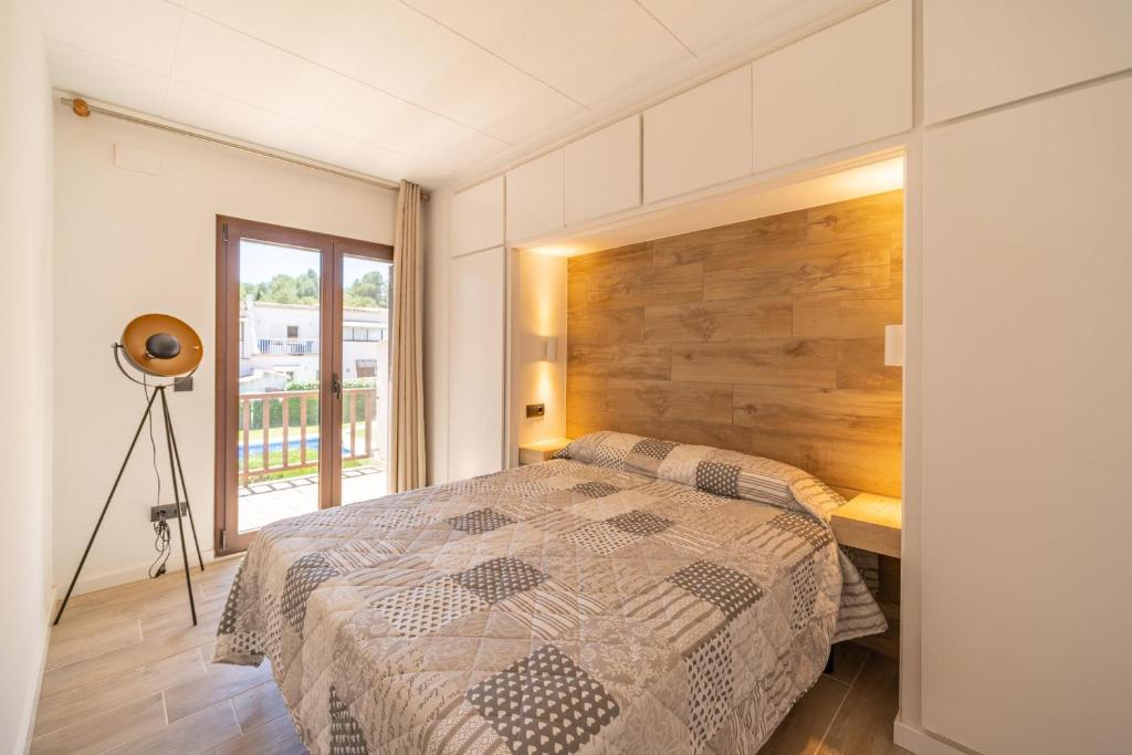 Postel nebo postele na pokoji v ubytování Holiday Home Gardenia