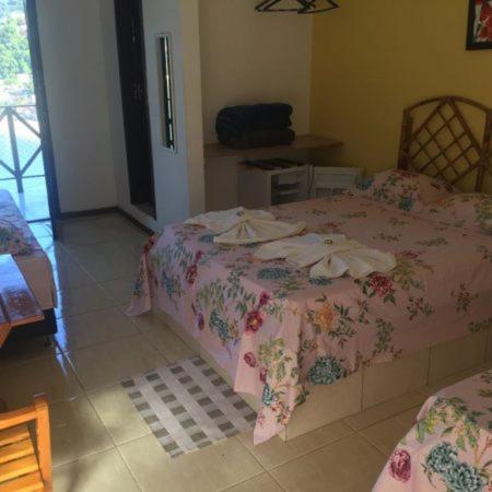 Postel nebo postele na pokoji v ubytování Pousada Costa dos Corais