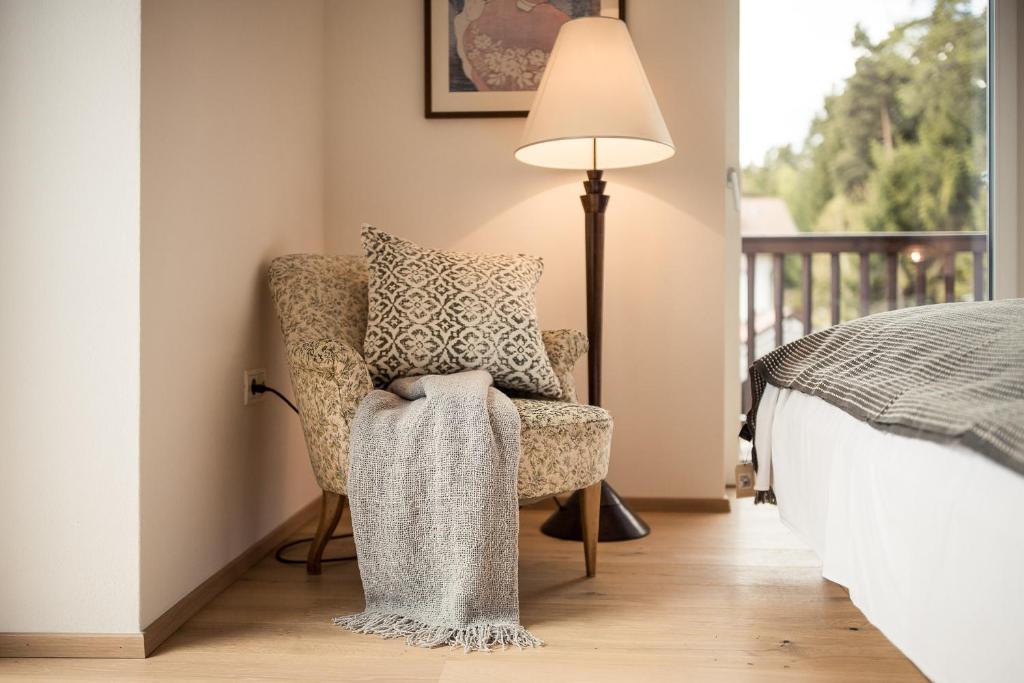 Postel nebo postele na pokoji v ubytování Residence Belmonte