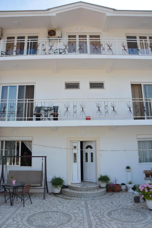 Balkón nebo terasa v ubytování Guest House Vera