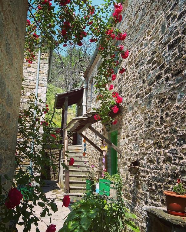 Zahrada ubytování Morfeas Guesthouse