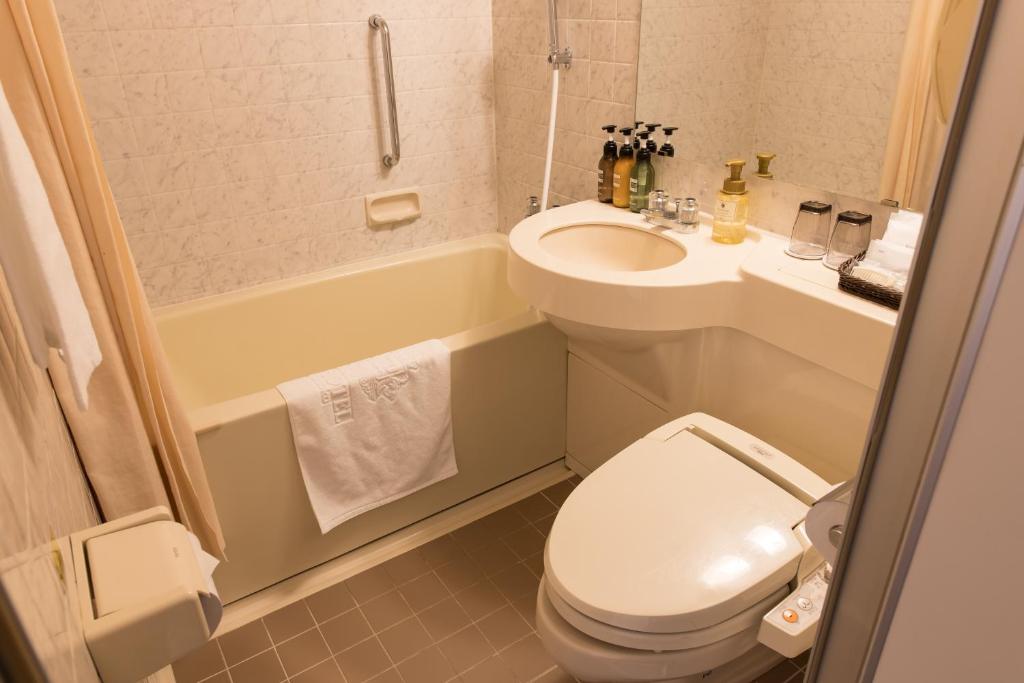 Koupelna v ubytování IP City Hotel Osaka - Imperial Palace Group