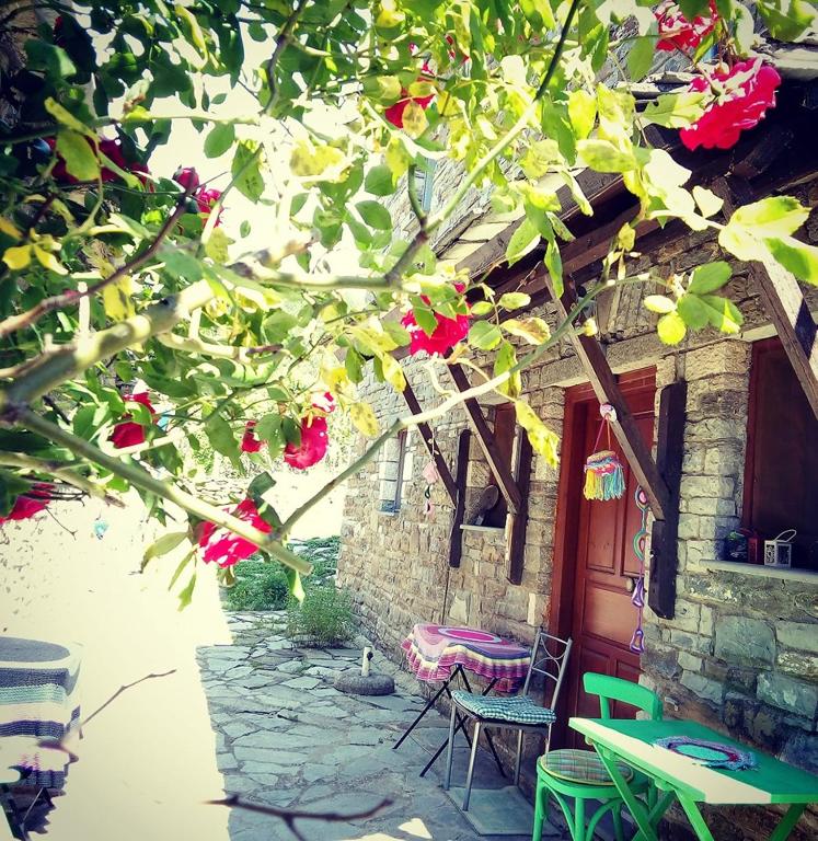 Zahrada ubytování Morfeas Guesthouse