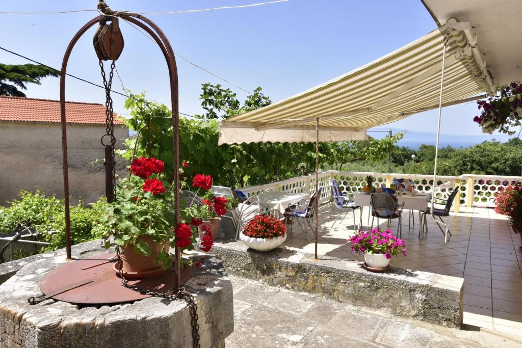 Balkón nebo terasa v ubytování Guest house Tom