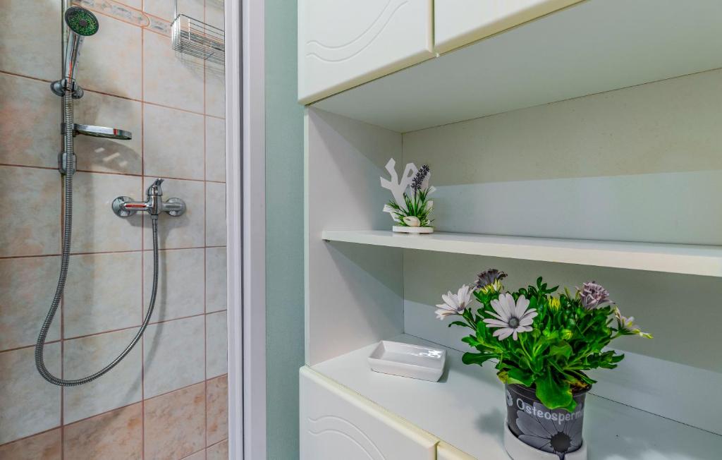 Koupelna v ubytování Apartment Meri