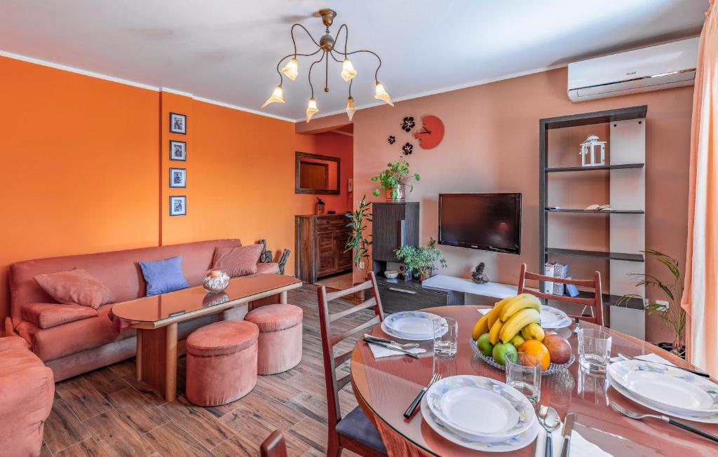 Posezení v ubytování Apartment Meri